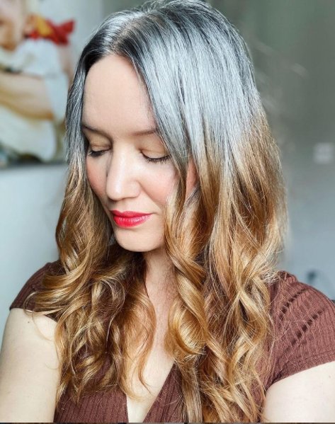 Transitioning to gray hair with lowlights deals